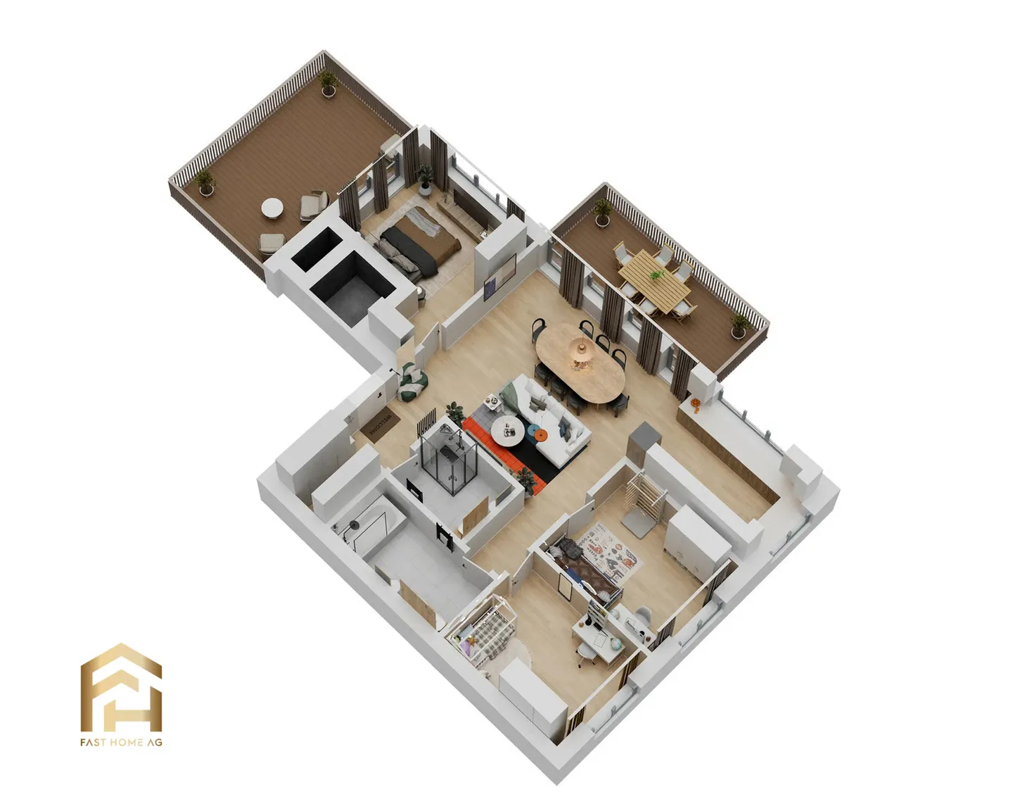 Penthouse with Mountain Views - Photo 9 of 13
