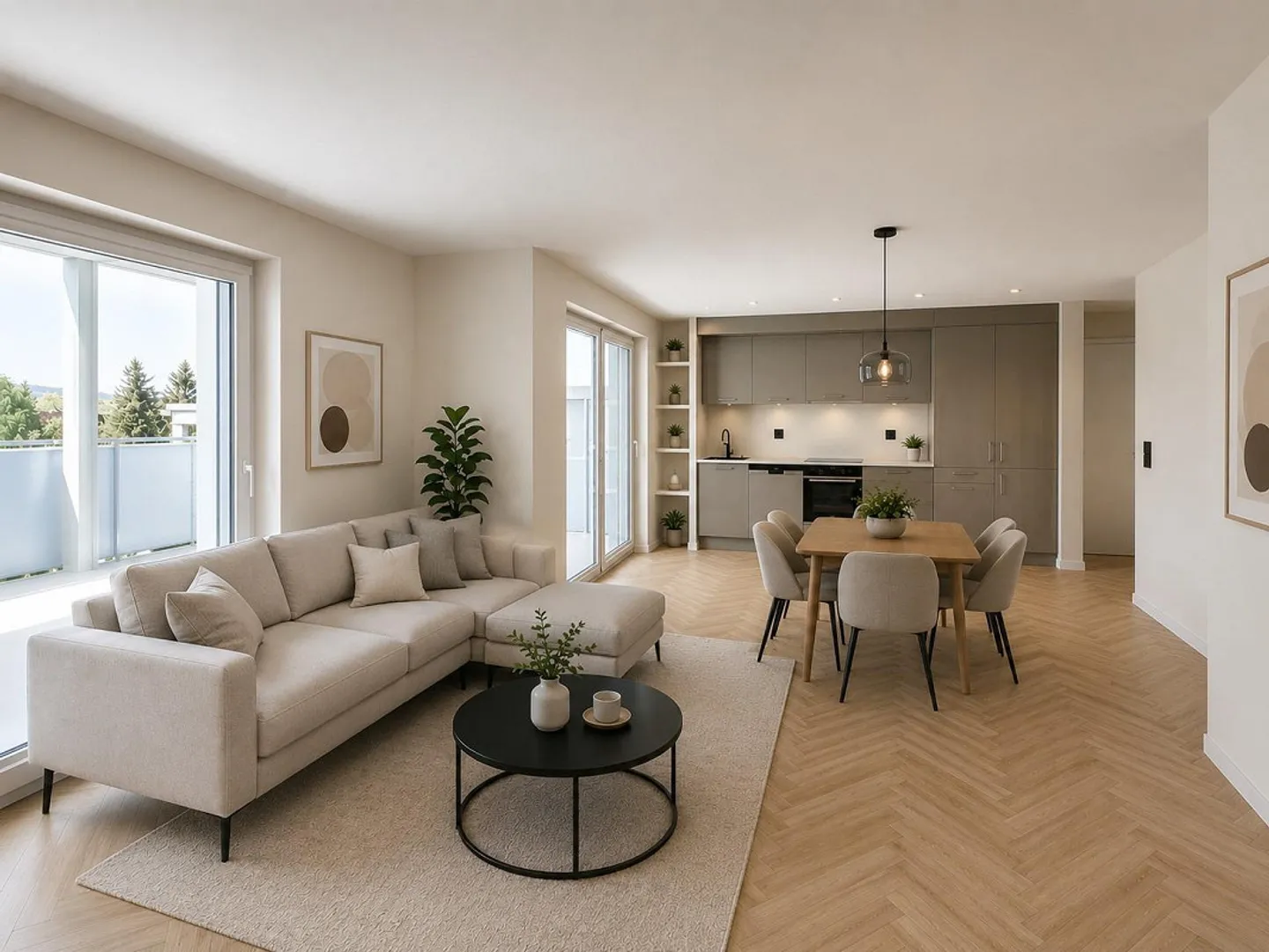 3 ½ Zimmer-Wohnung, 9300 Wittenbach - Photo 3 of 8