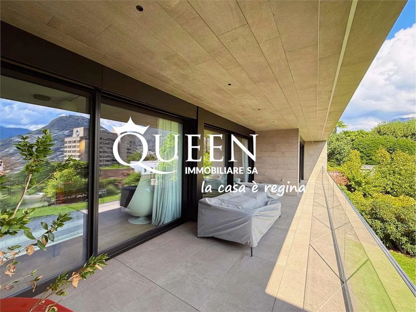 Savosa : appartement exclusif de 6,5 pièces meublé avec vue sur le lac - Photo 12 sur 13