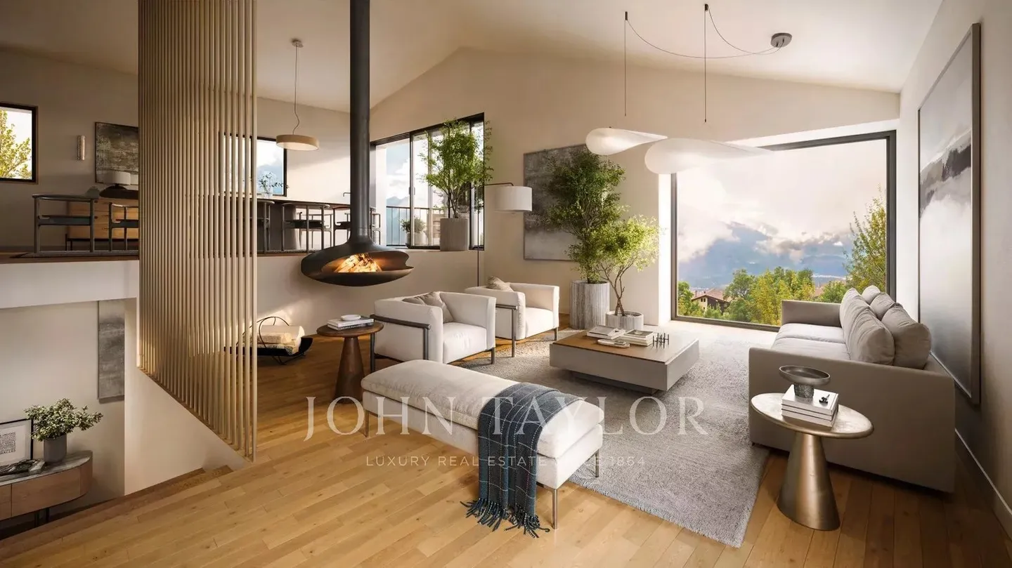 BELLA LUI PROMOTION? Two individual villas 6.5 rooms MINERGIE-P in Randogne (Crans-Montana) - Photo 4 of 5