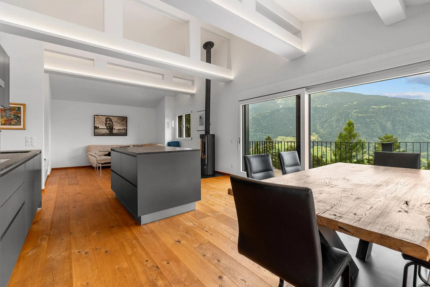 Modernes Duplex mit Bergblick - Foto 14 von 17