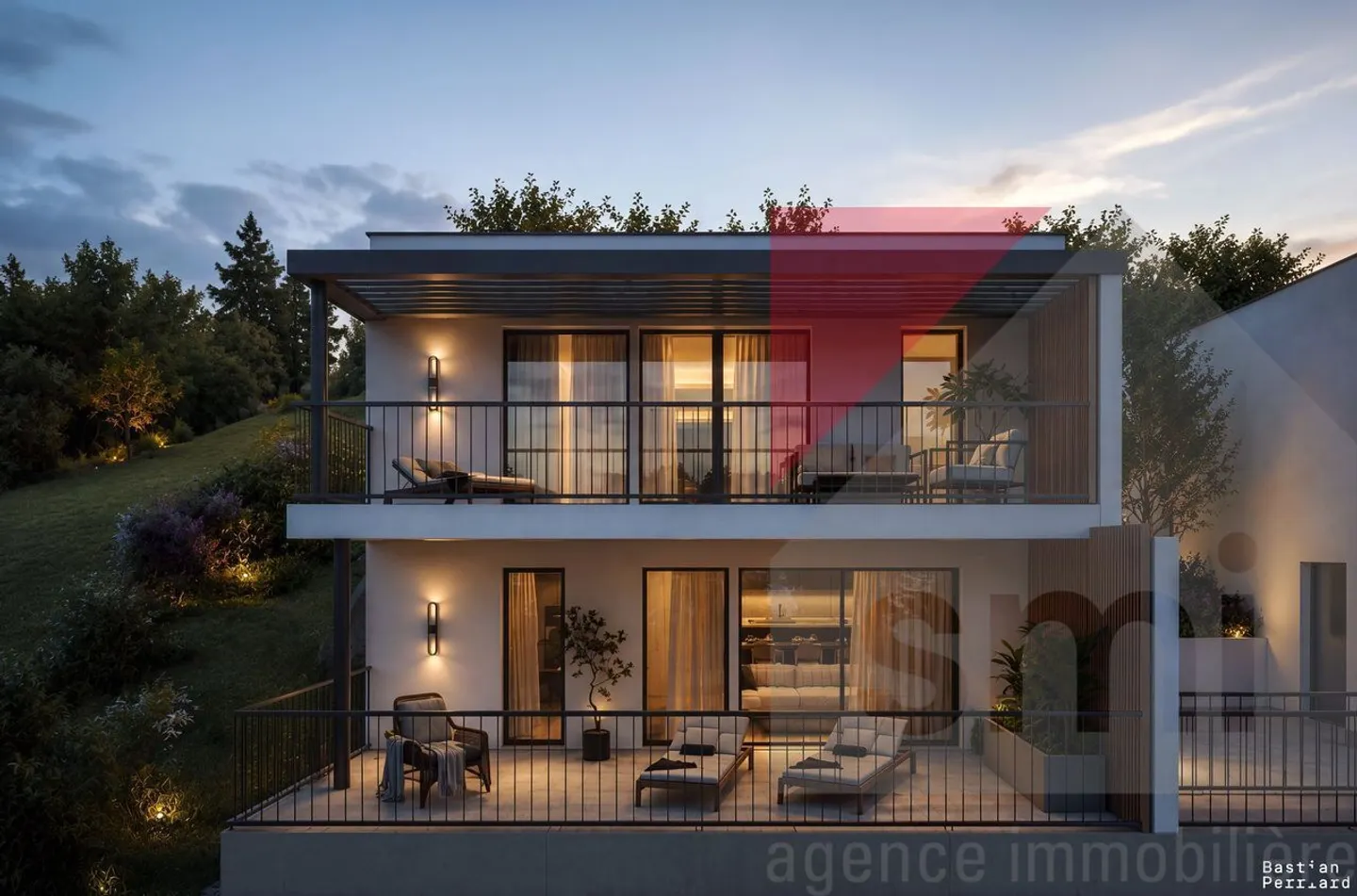 Promotion de 3 villas individuelles : La Côte 12, Le Bry - Foto 1 von 6