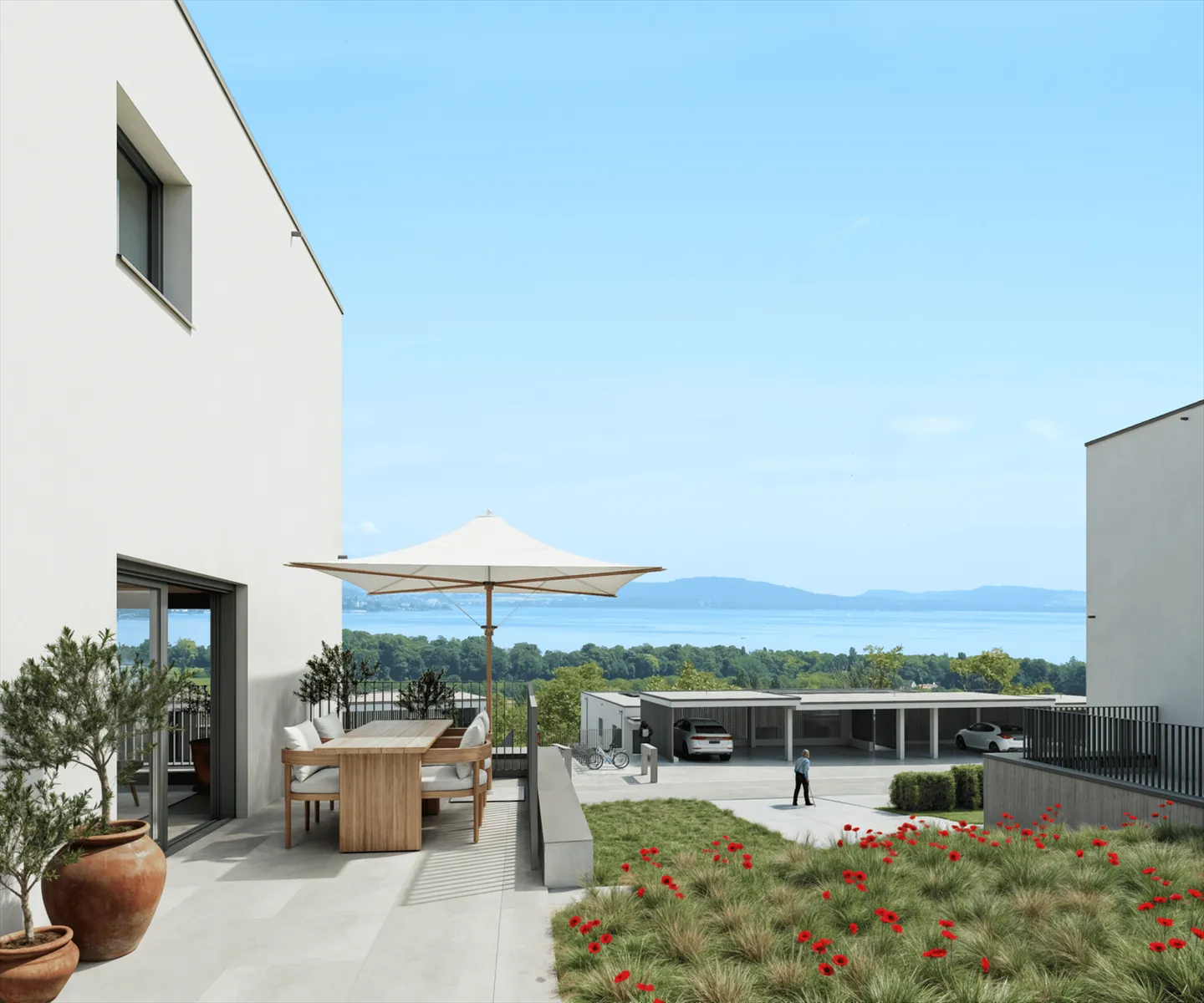 Villa bifamiliare moderna di 5,5 locali. - Foto 2 di 4