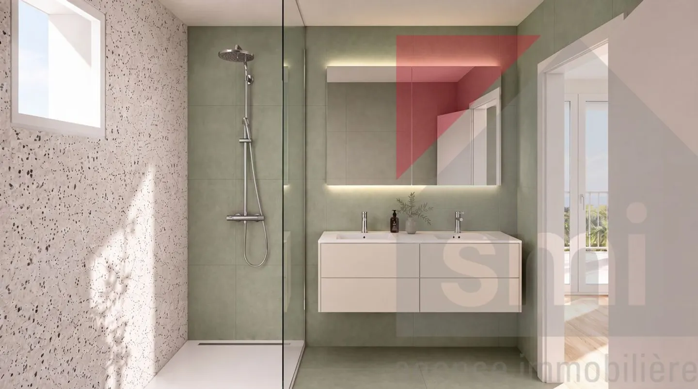 Promotion de 3 villas individuelles : La Côte 12, Le Bry - Foto 5 von 6