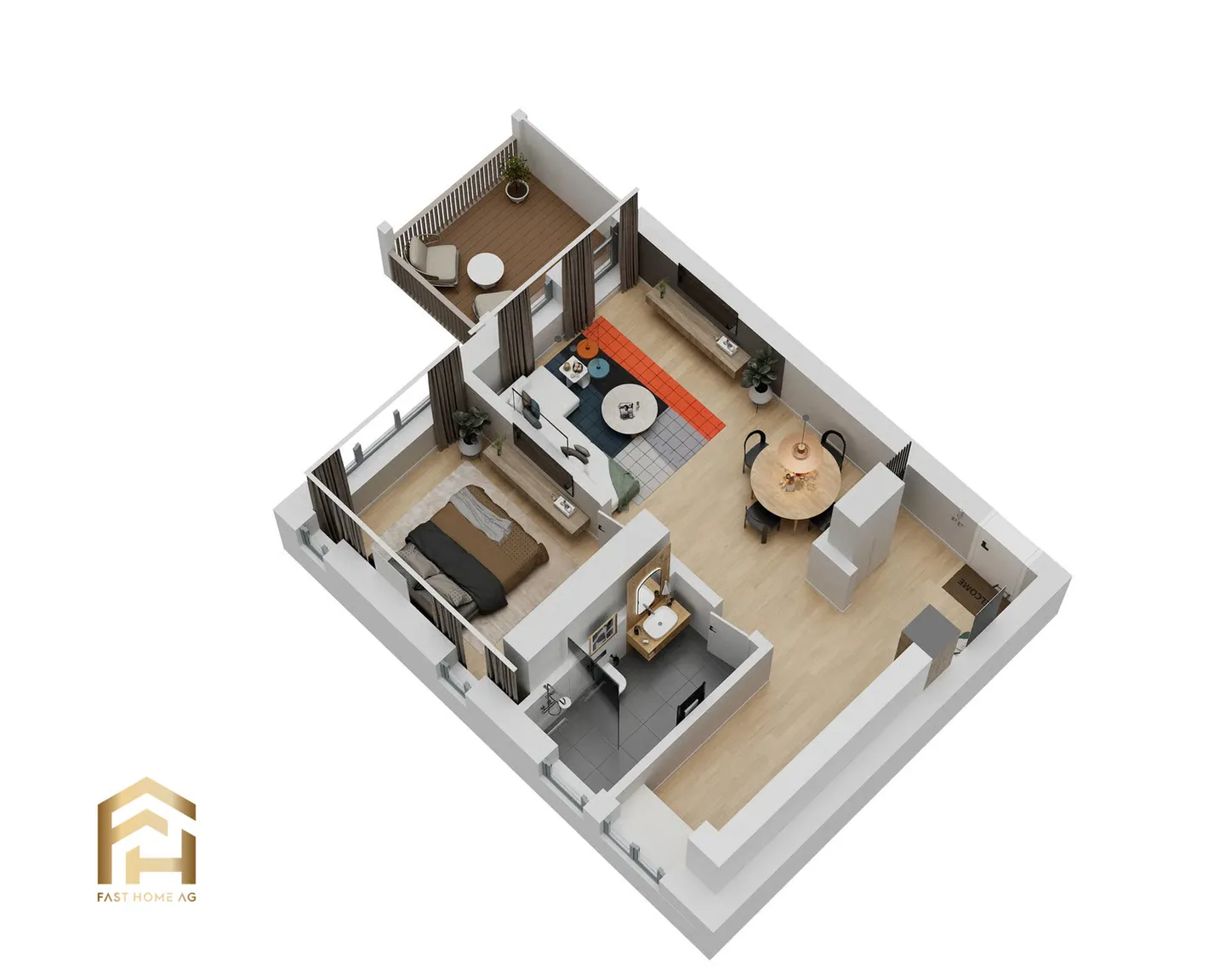 Charming 2.5-Room Apartment - Photo 9 of 13