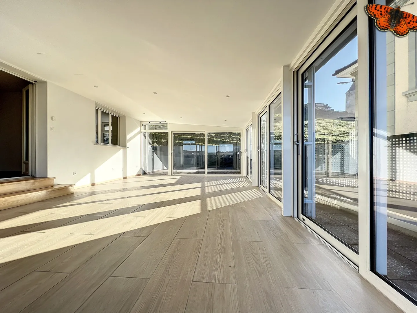 Lumineux 4œ pièces avec jardin d'hiver d'une surface totale de 128 m²! - Photo 11 sur 13