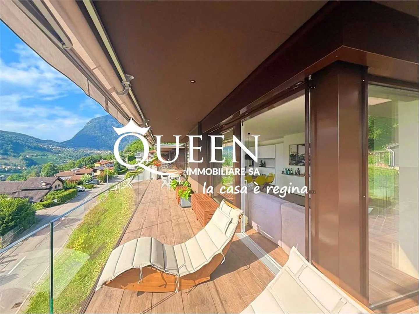 Rovio : Penthouse avec 4,5 pièces, 125 m², terrasse de 80 m², vue sur le lac de Lugano - Photo 6 sur 13