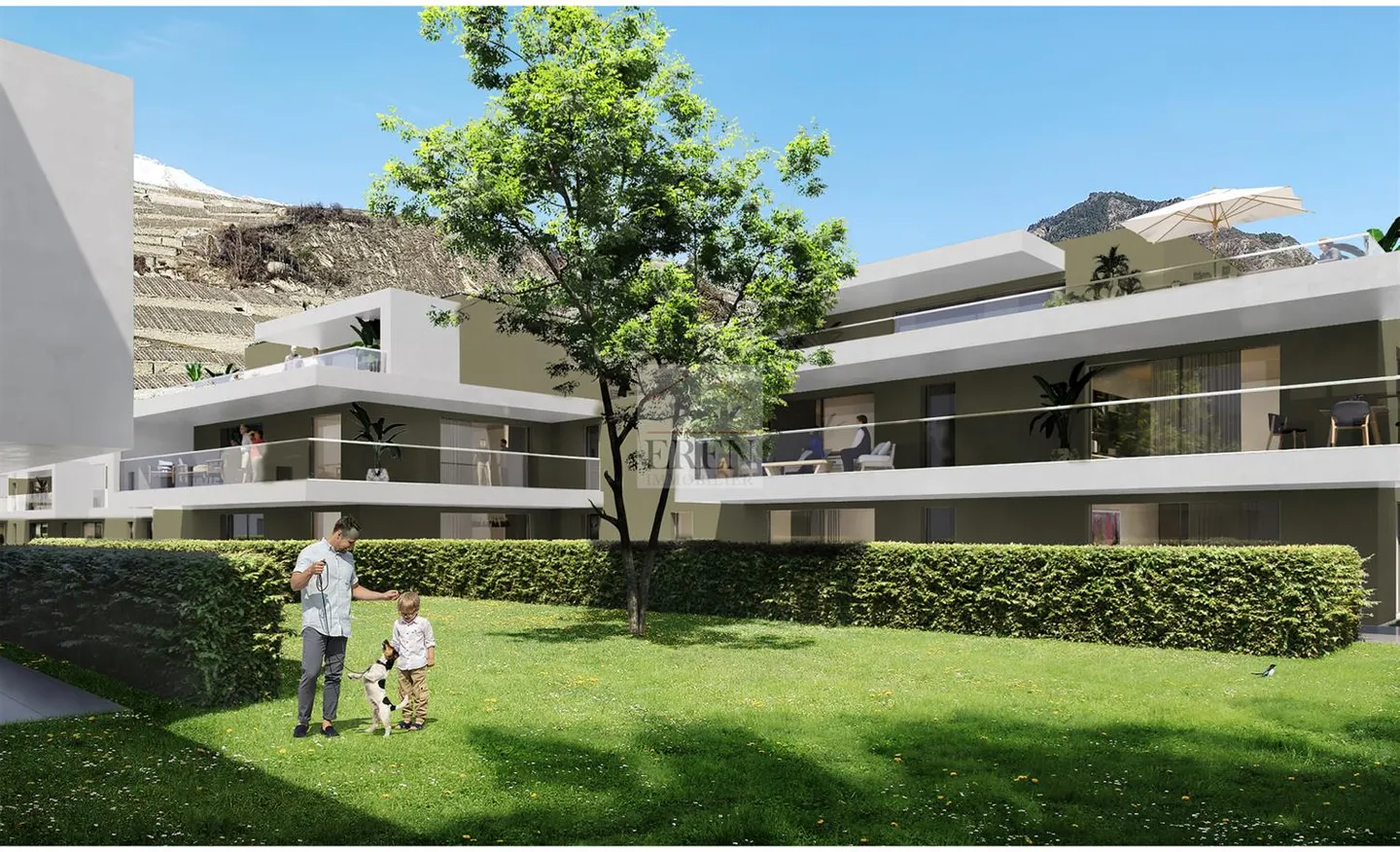 Appartamento 2,5 locali al piano terra con terrazza e prato - Foto 7 di 13