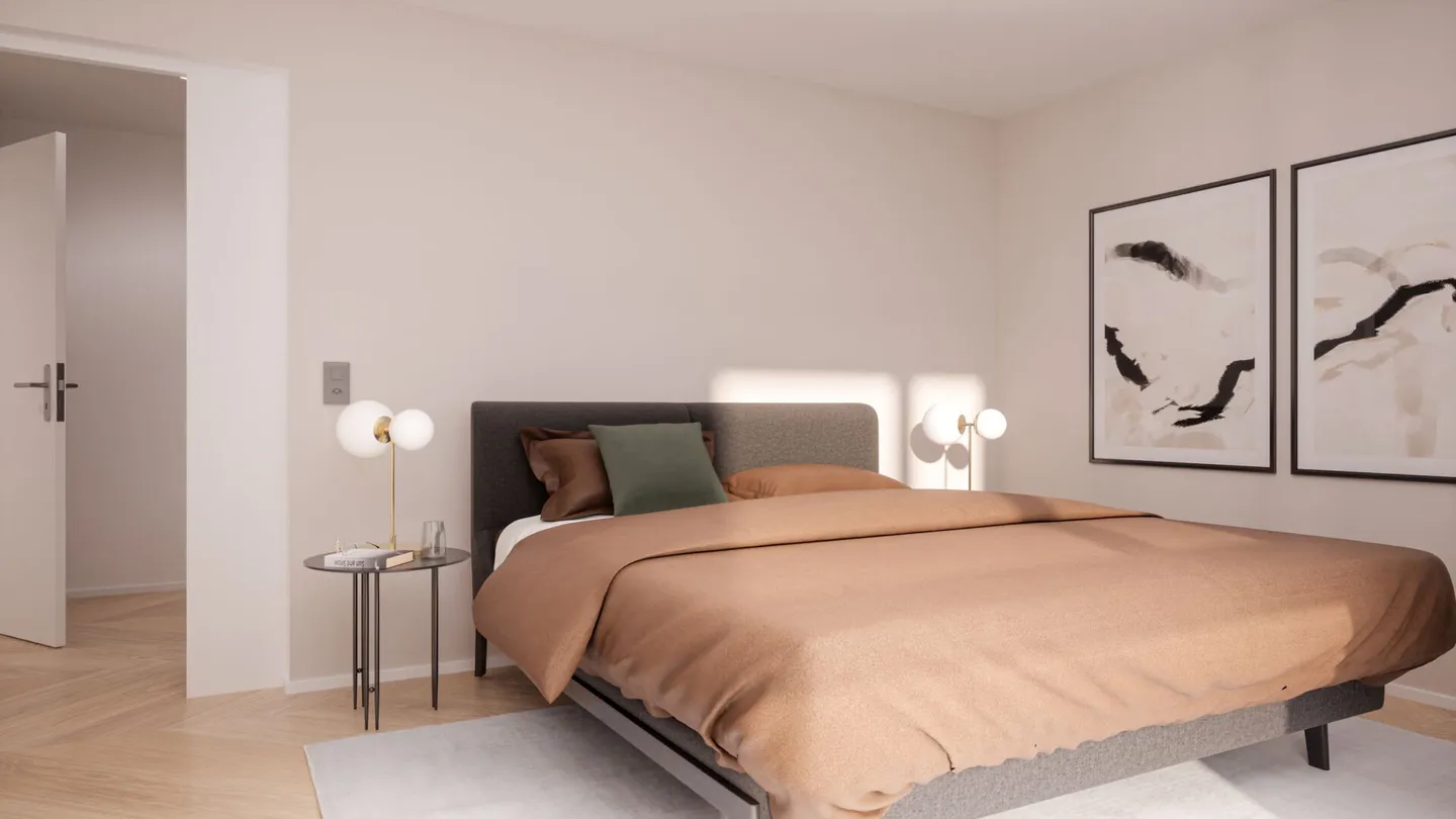 Nouveau projet de construction Arrivée : Belle appartement ATTIQUE 2 1/2 pièces avec grande terrasse - Photo 2 sur 13