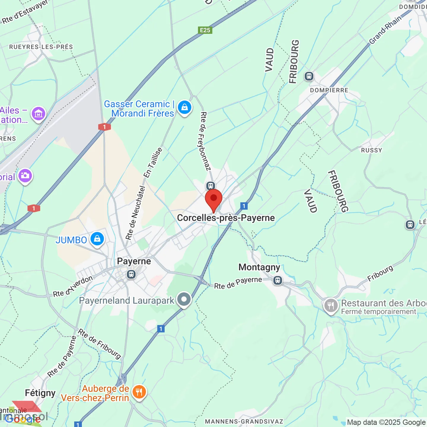 Corcelles - 3,5 Zimmer neu mit Terrasse und Dachboden - Foto 9 von 9