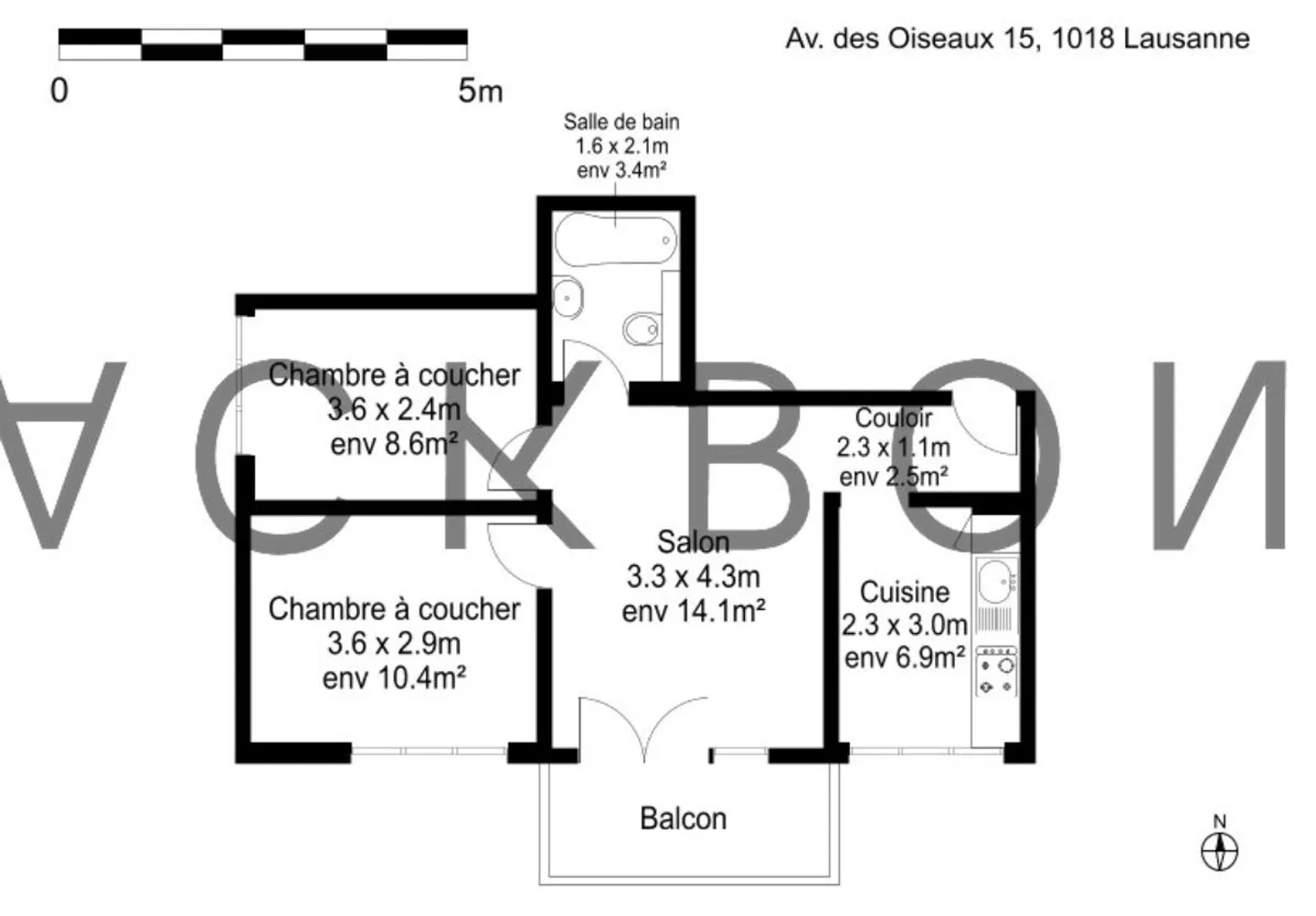 Helle Wohnung - Foto 4 von 4