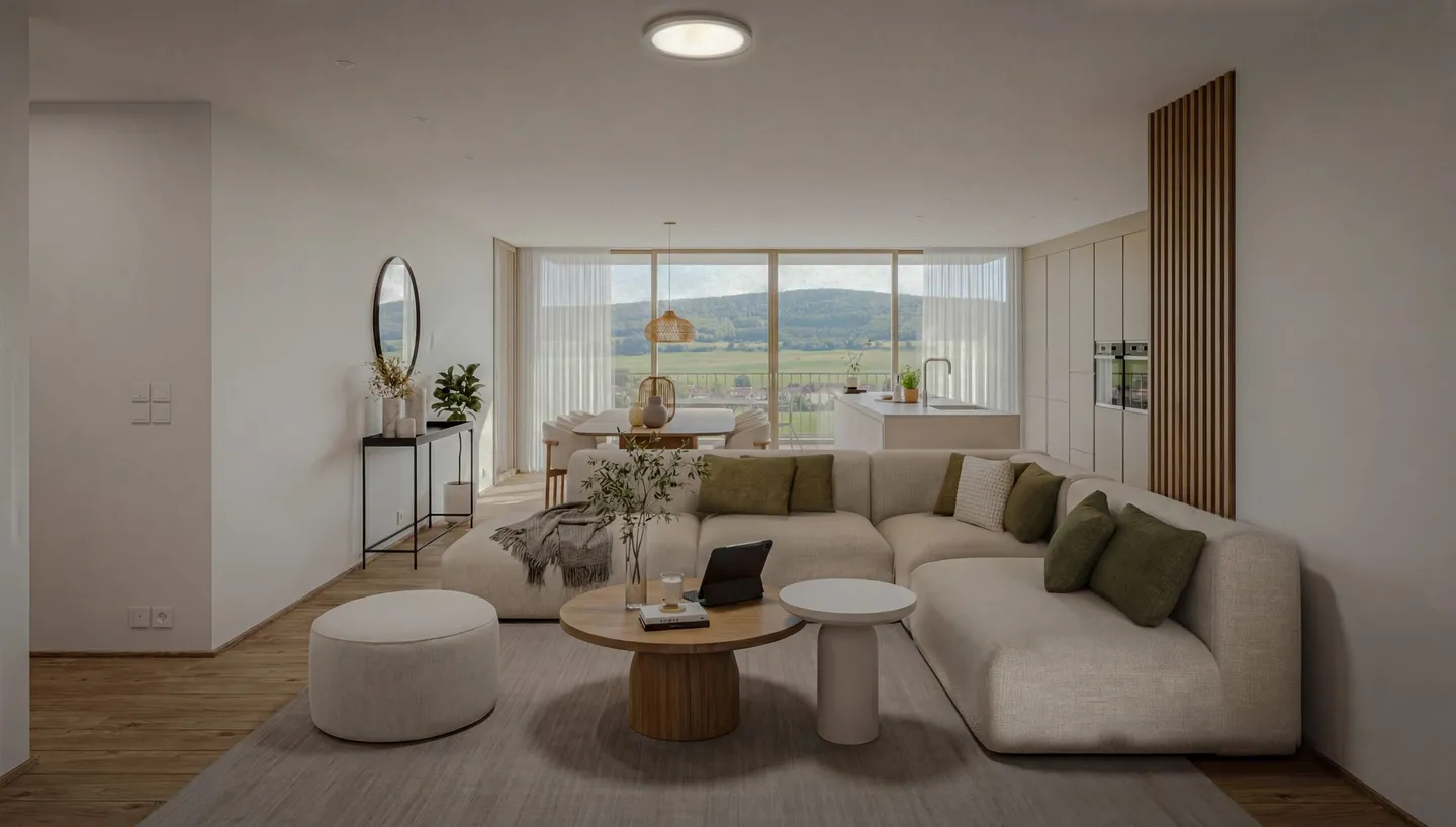 Modern 4.5-Room Apartment with Terrace - Photo 3 of 7