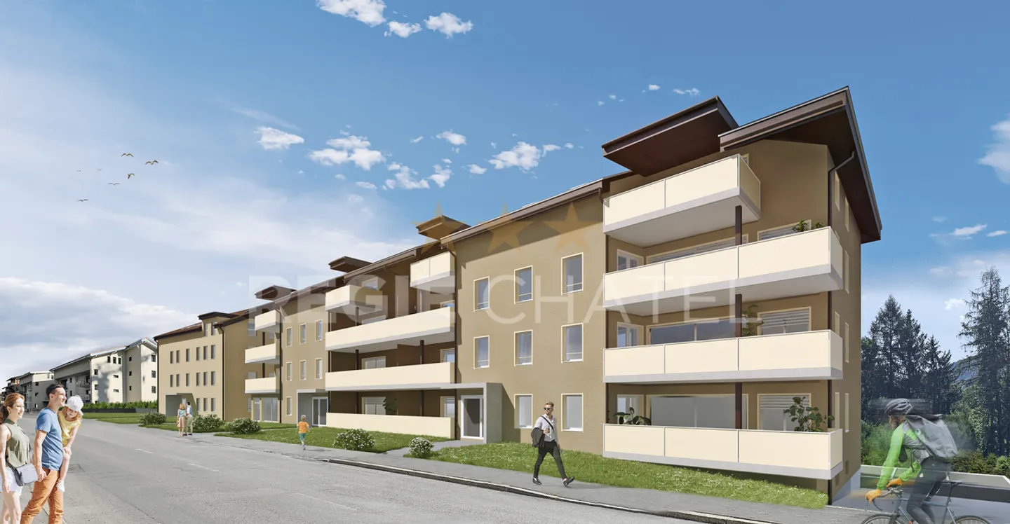 Studio im 3. Stock im Dachgeschoss - Foto 1 von 3