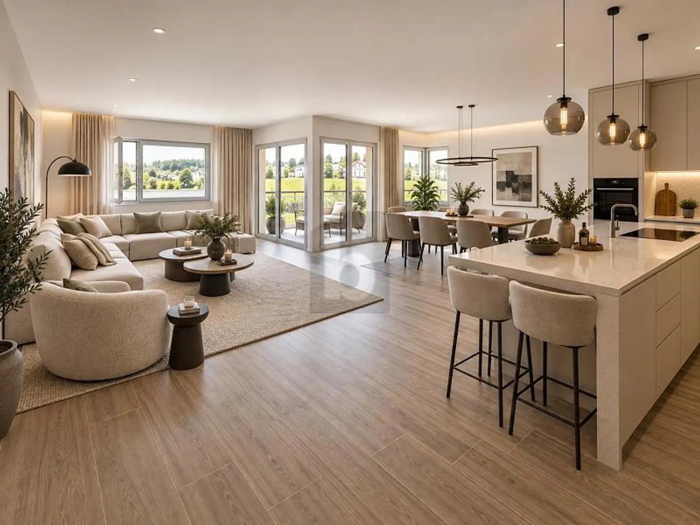 Modernes Apartment mit Traumhaftem Blick - Foto 3 von 5