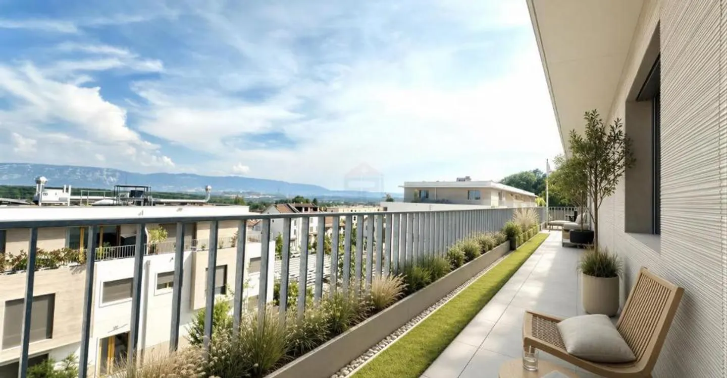 CASATAX - Wunderschöne 3-Zimmer-Penthouse mit umlaufender Terrasse - Foto 5 von 6