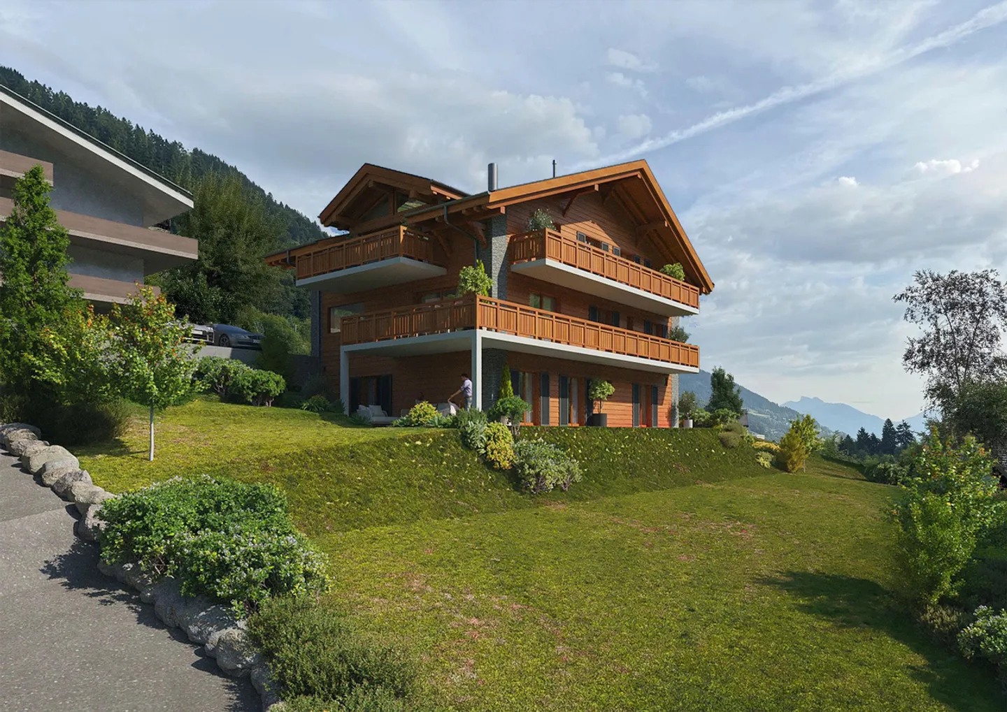 Chalet-Style Apartment in Val-d'Illiez - Photo 1 of 10