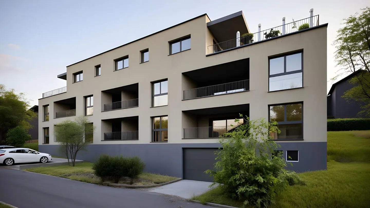 Stilvolles Penthouse mit Terrasse - Foto 6 von 11