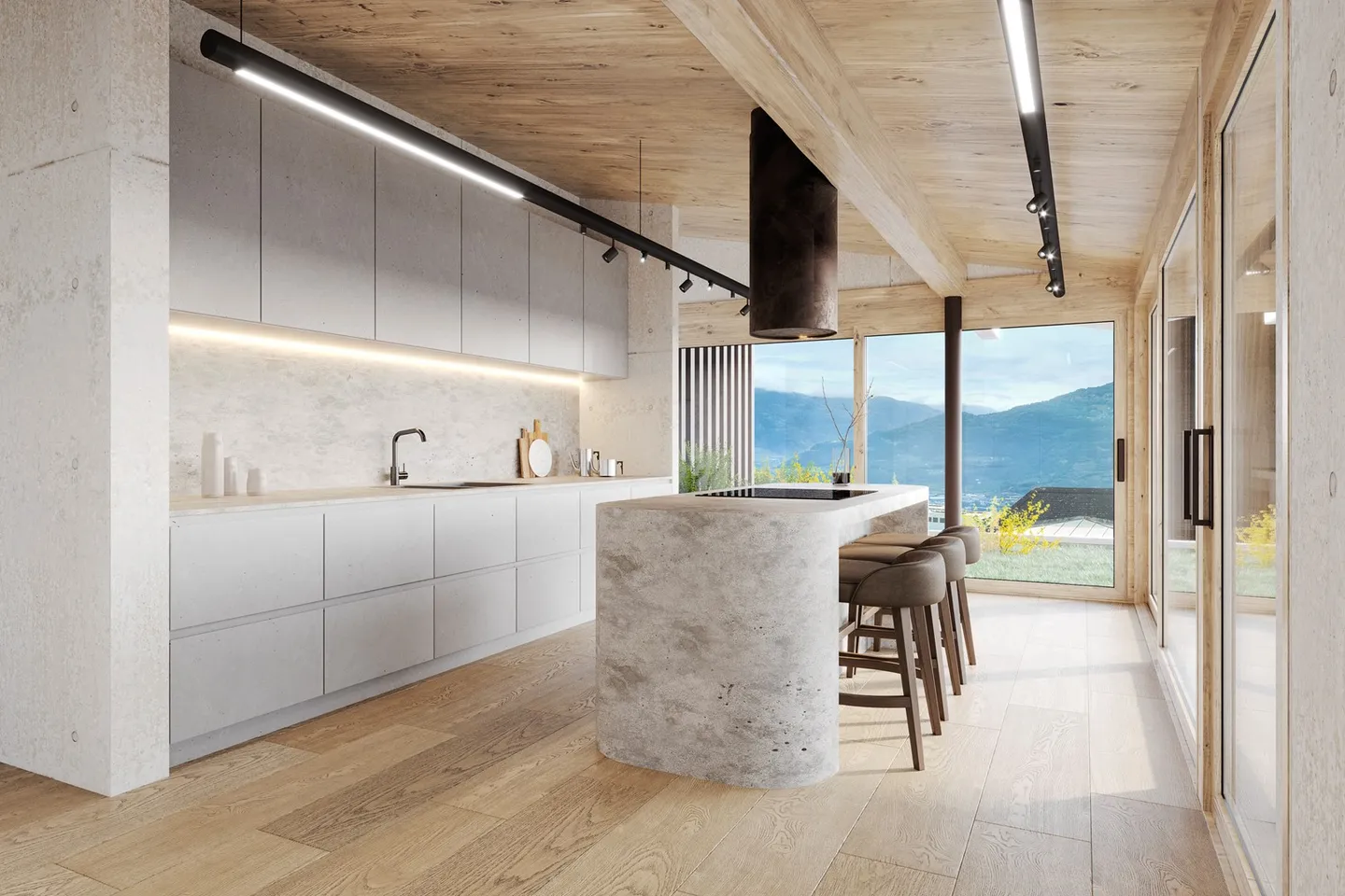 Villa da architetto da sogno da costruire a Diolly, Savièse - Foto 4 di 5