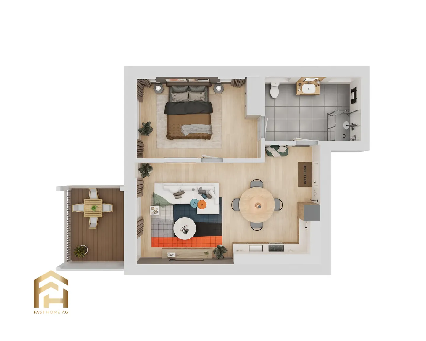 Charming 2.5-Room Apartment - Photo 7 of 13