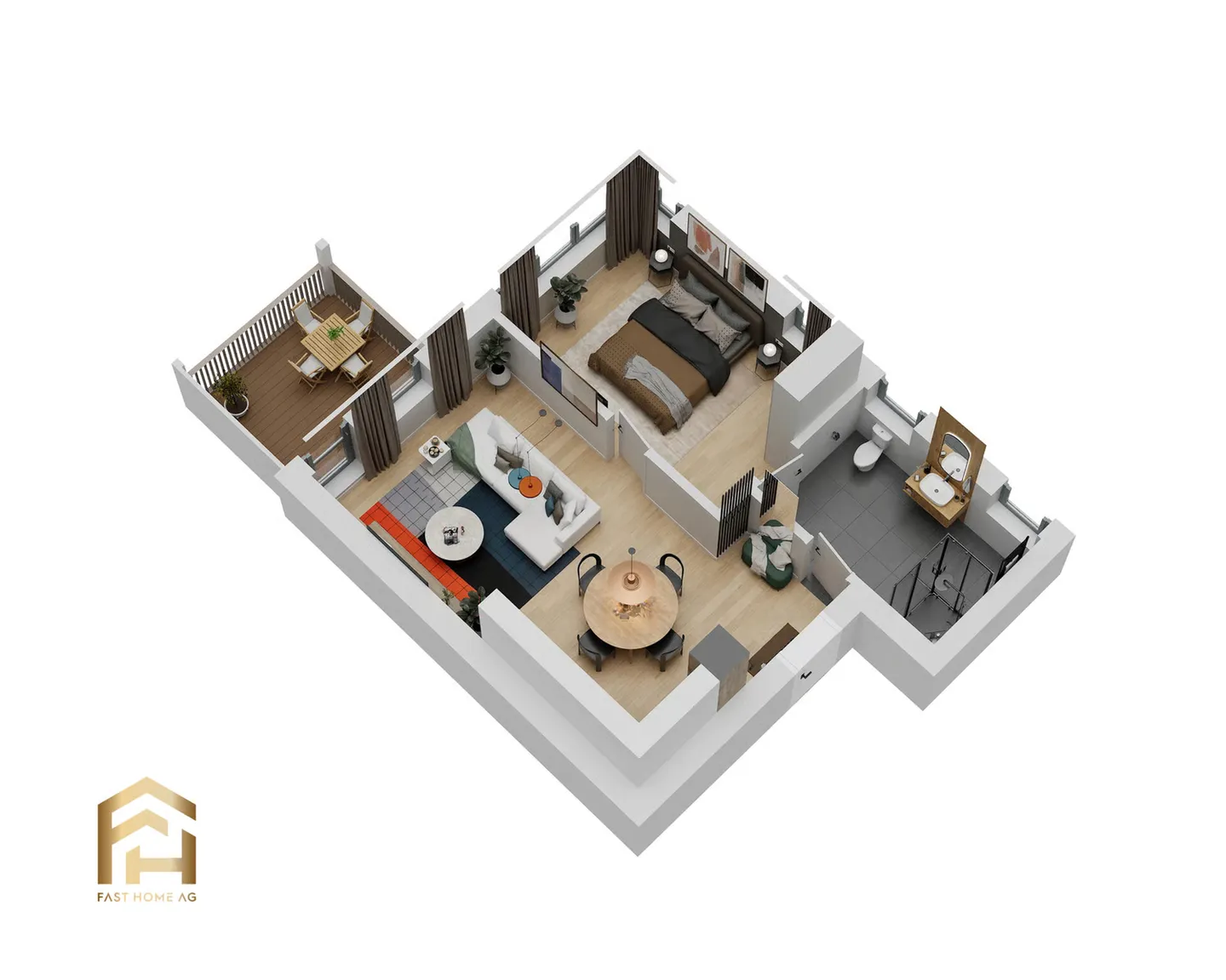 Charming 2.5-Room Apartment - Photo 9 of 13