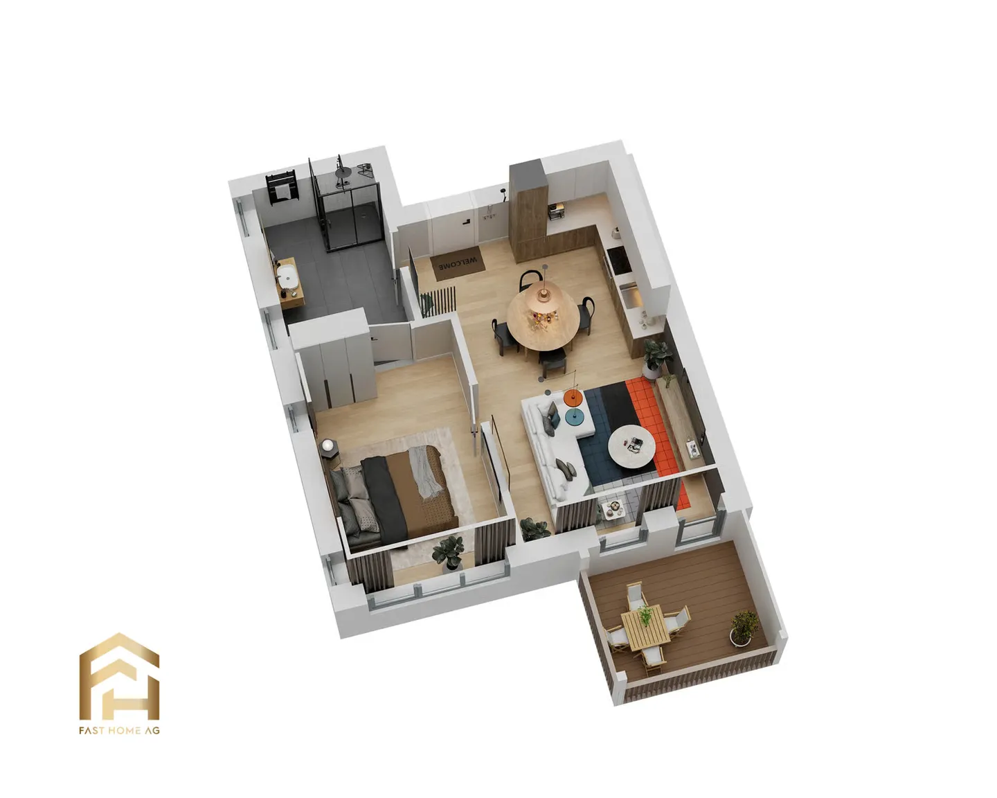 Charming 2.5-Room Apartment - Photo 10 of 13