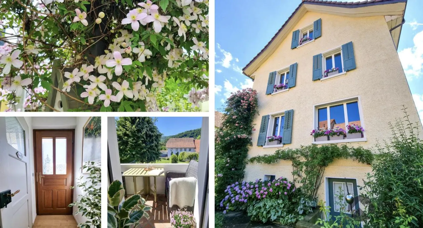 Charmante Doppelhaushälfte mit Garten - Foto 1 von 13