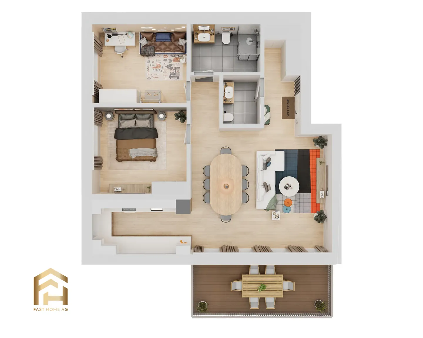 Charming 3.5-Room Apartment - Photo 7 of 13