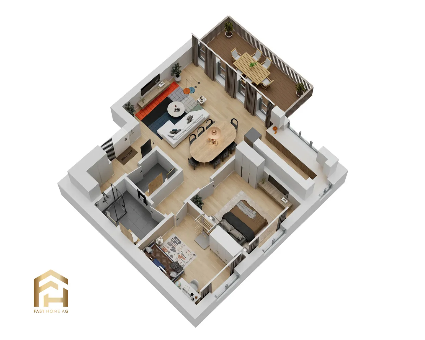 Charming 3.5-Room Apartment - Photo 8 of 13