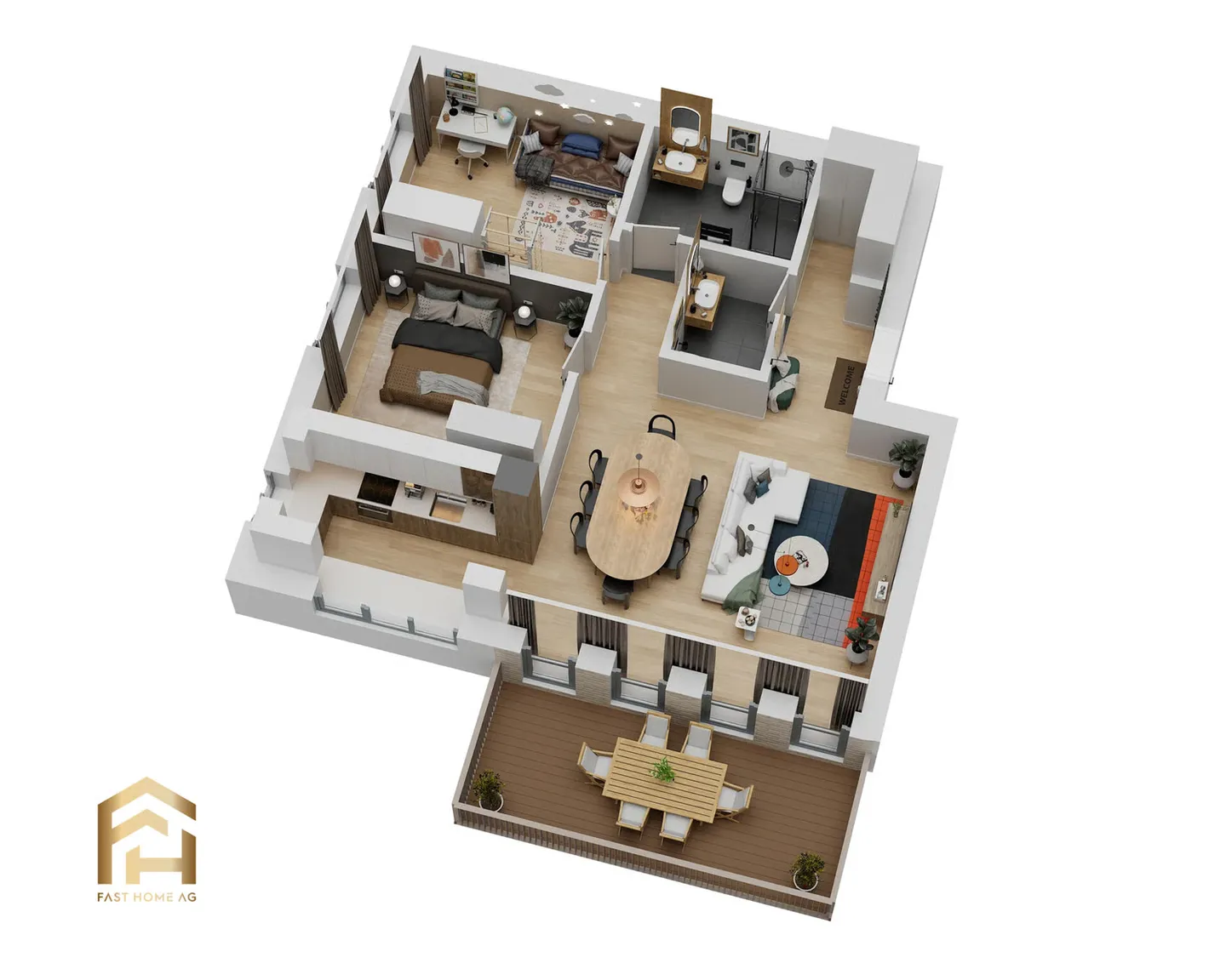 Charming 3.5-Room Apartment - Photo 10 of 13
