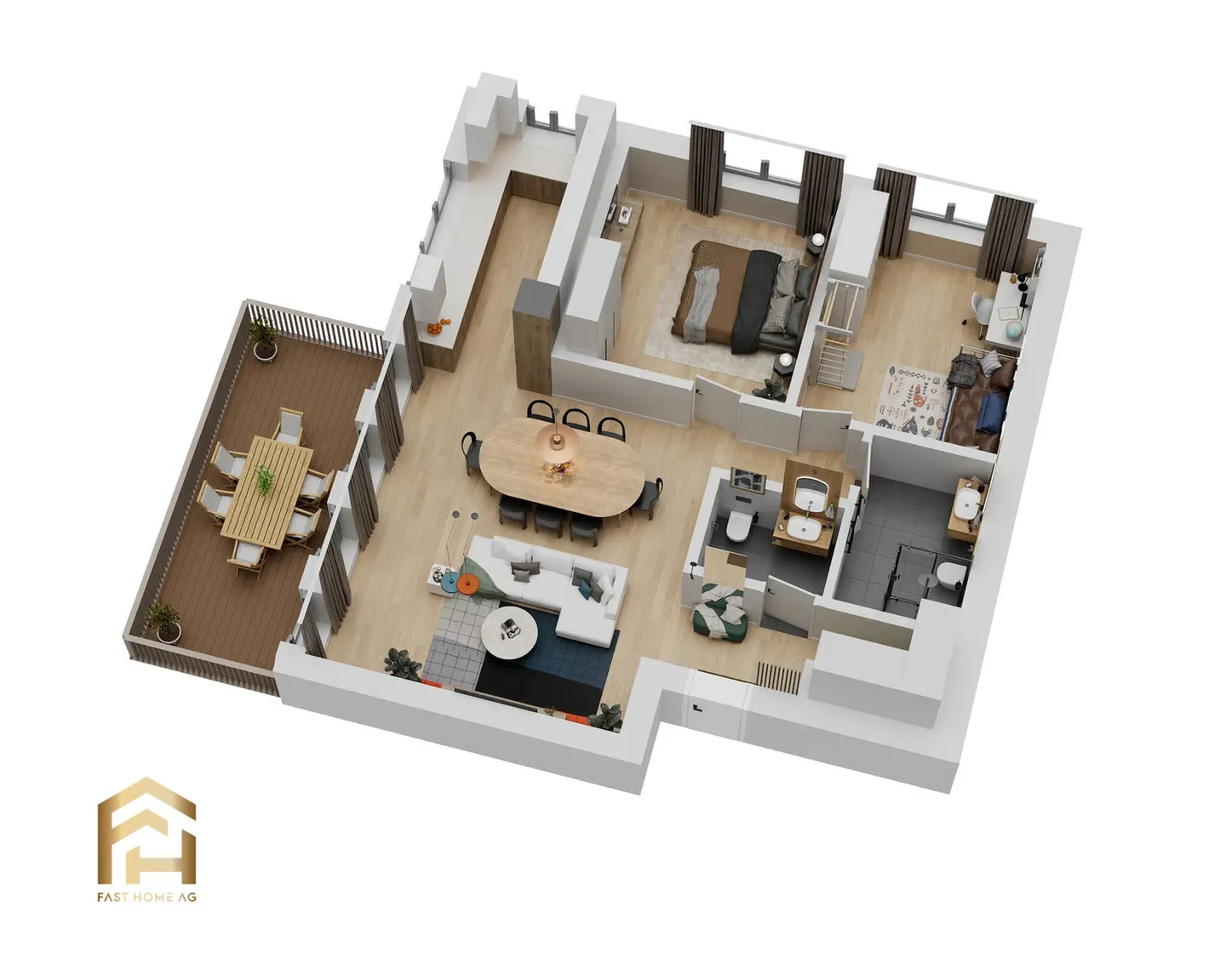 Charming 3.5-Room Apartment - Photo 11 of 13