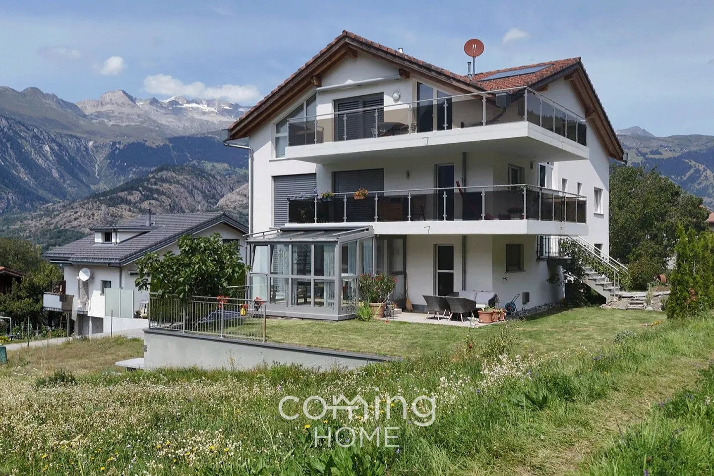 Appartement familial de 5,5 pièces à Ried-Brig avec jardin et panorama - Photo 6 sur 14