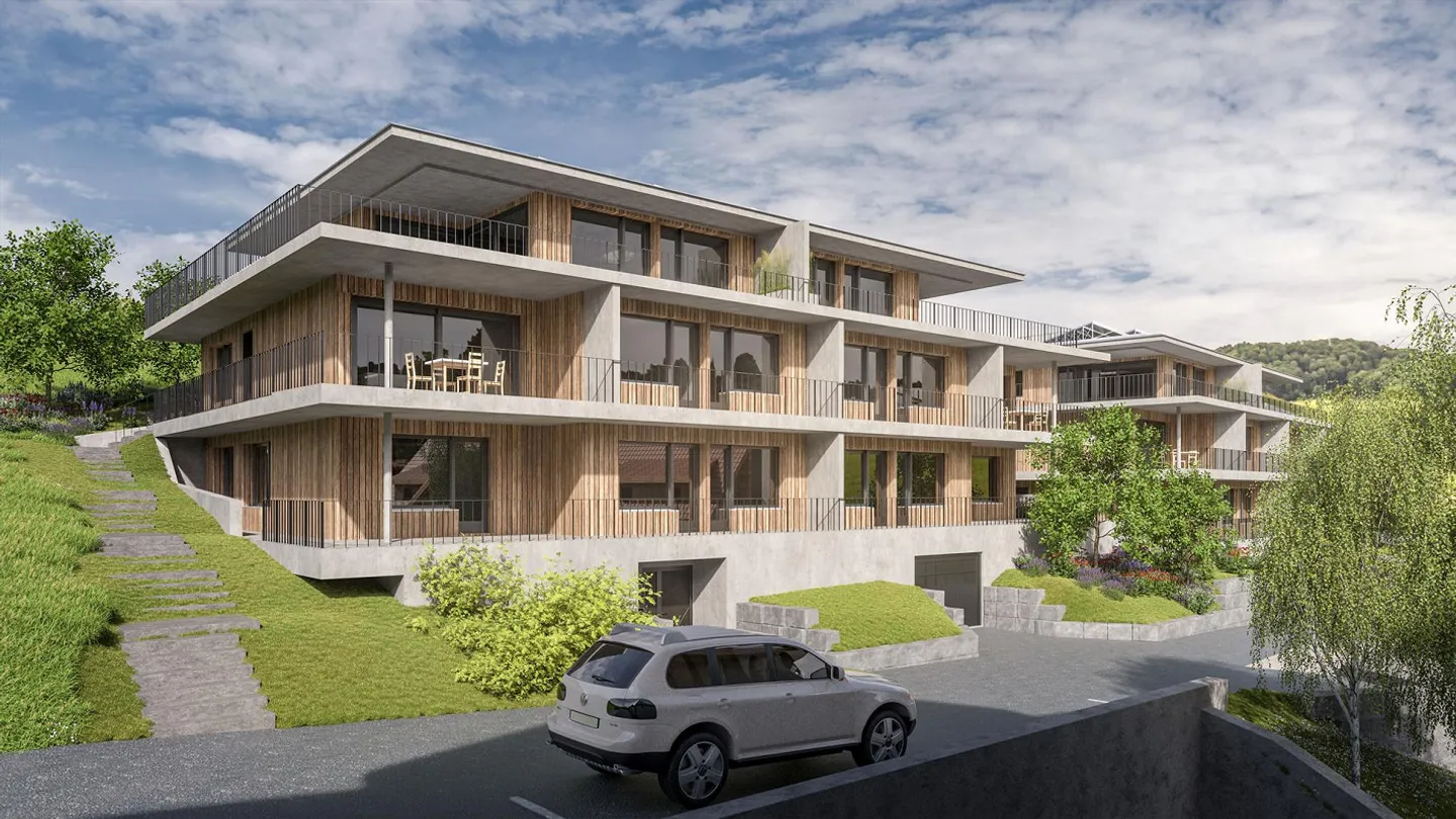 Appartamento 4.5 stanze al piano terra a Riedholz (quartiere Niederwil) - Foto 1 di 10