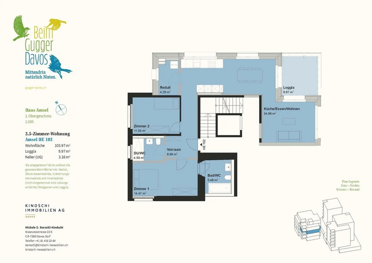 Deuxième maison – Nouvelle construction 1er étage Maison Amsel - Photo 8 sur 8