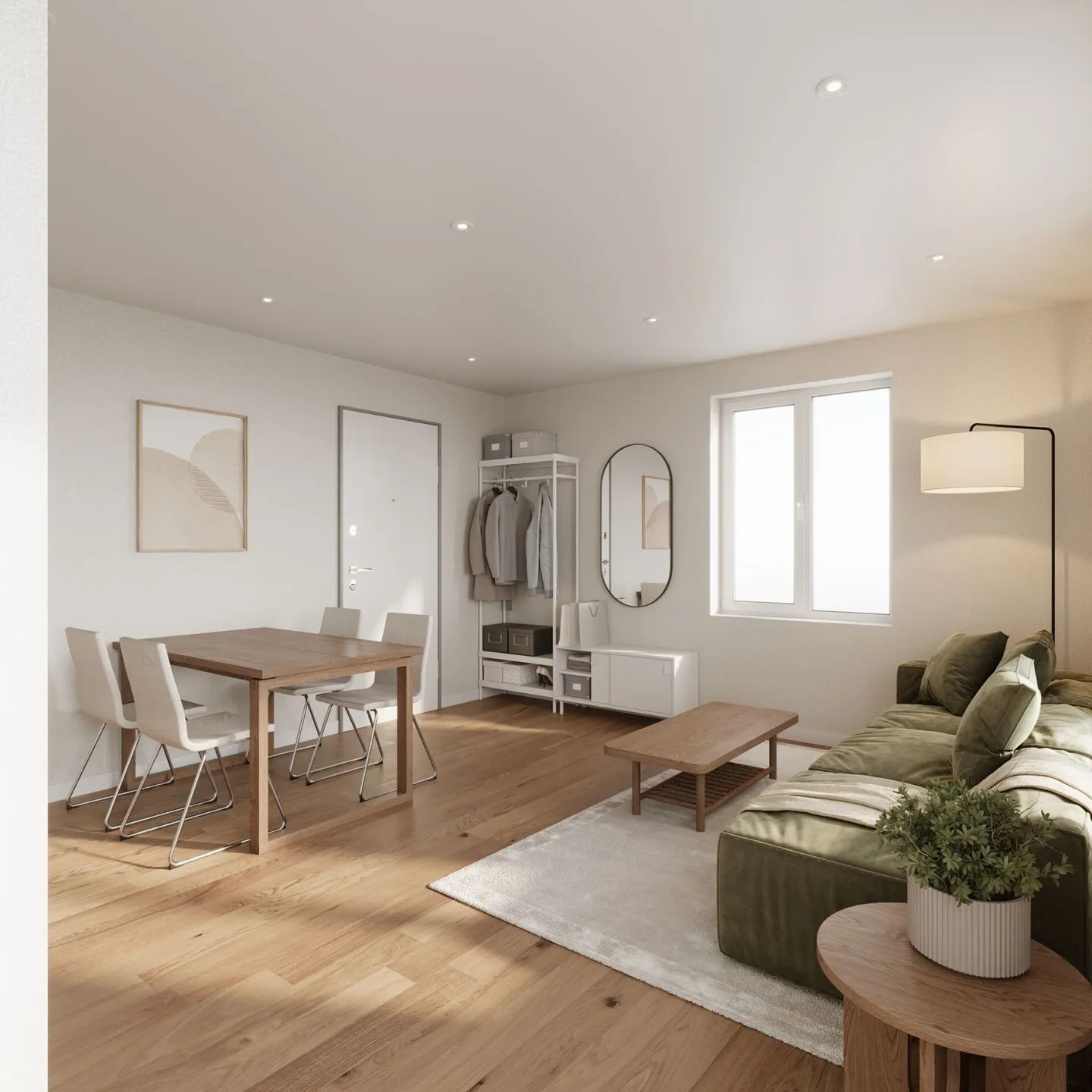 First rental: High-quality 2.5-room city apartments - Photo 6 of 7