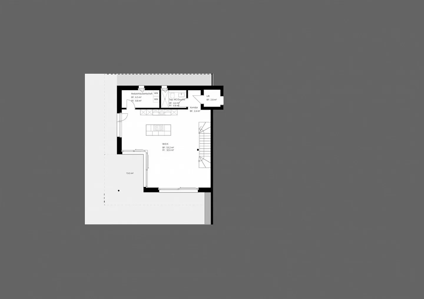 Appartamento duplex di 4,5 stanze con terrazza alpina a Riedholz (quartiere Niederwil) - Foto 8 di 15