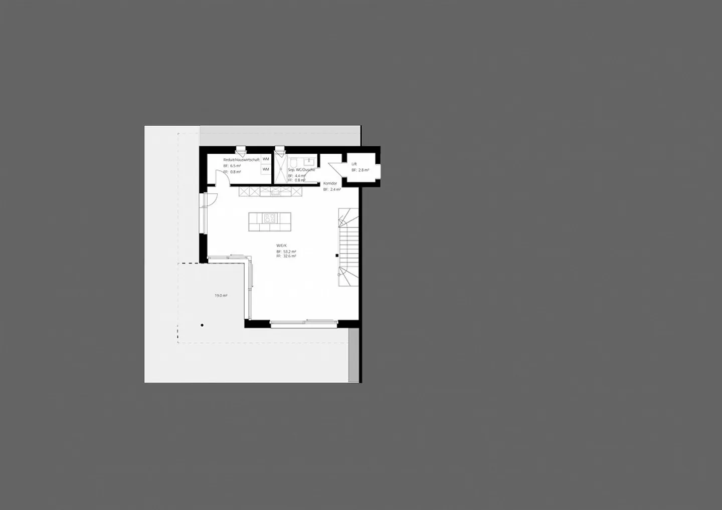 Appartamento duplex di 4,5 stanze con terrazza alpina a Riedholz (quartiere Niederwil) - Foto 10 di 15