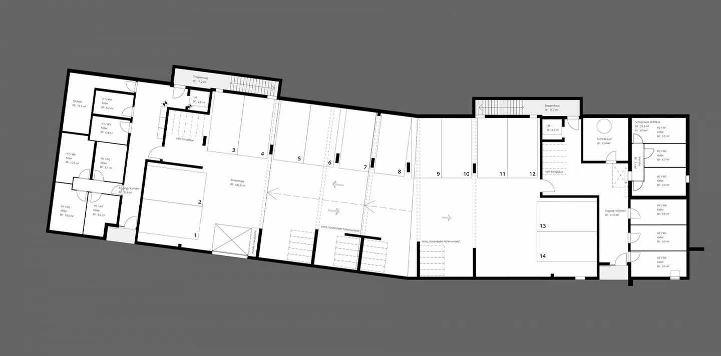 Appartamento duplex di 4,5 stanze con terrazza alpina a Riedholz (quartiere Niederwil) - Foto 15 di 15