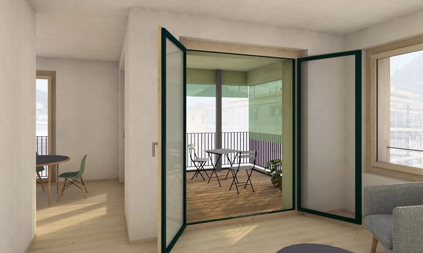 Deuxième maison – Nouvelle construction 2ème étage Maison Amsel - Photo 5 sur 8