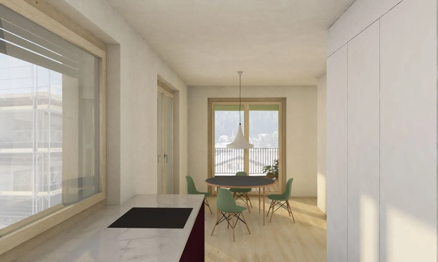 Deuxième maison – Nouvelle construction 2ème étage Maison Amsel - Photo 6 sur 8