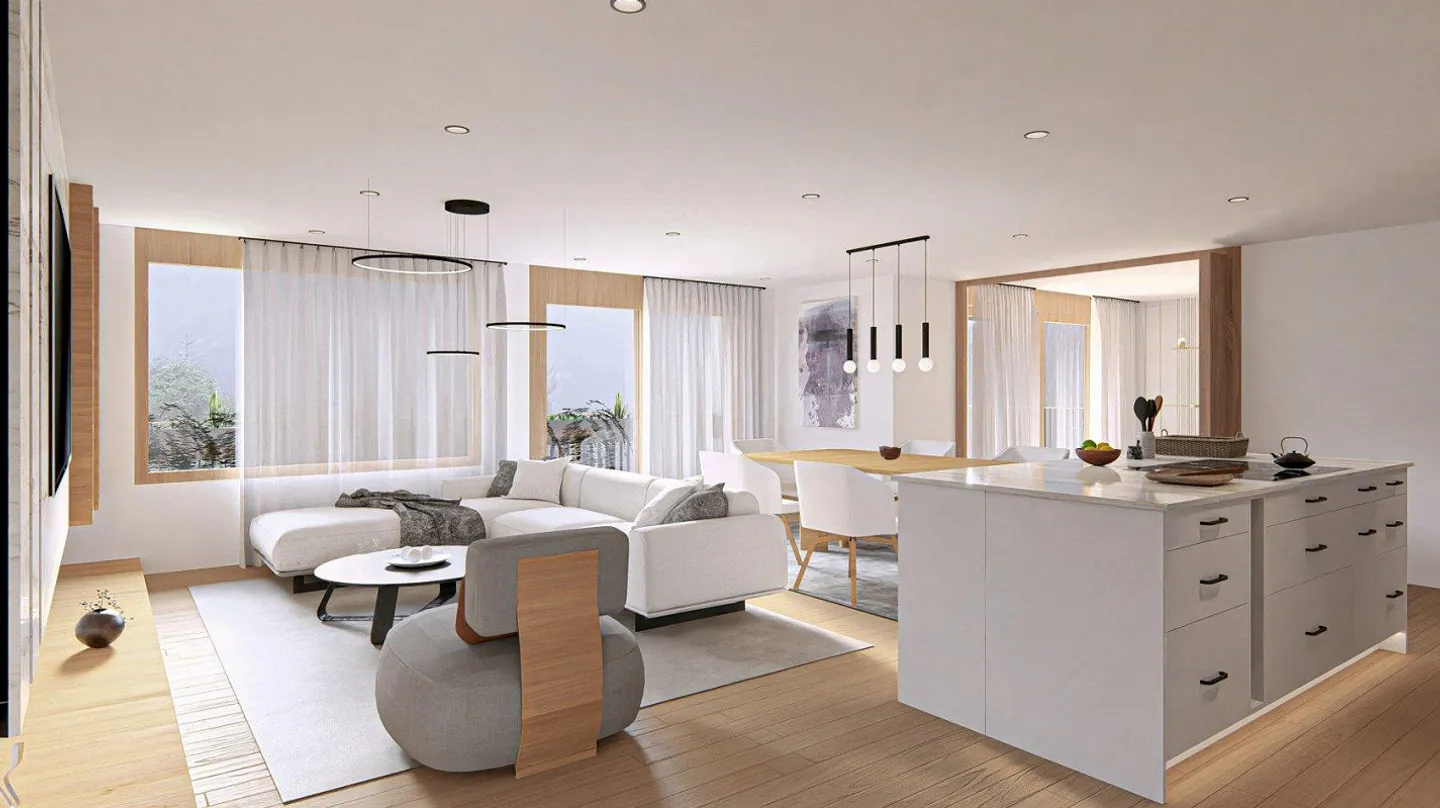Appartamento 2,5 locali 1° piano a Riedholz (frazione Niederwil) - Foto 4 di 10