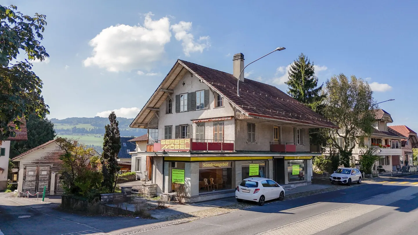 2'141m2 Grundstück im Herzen von Wichtrach - Foto 1 von 7