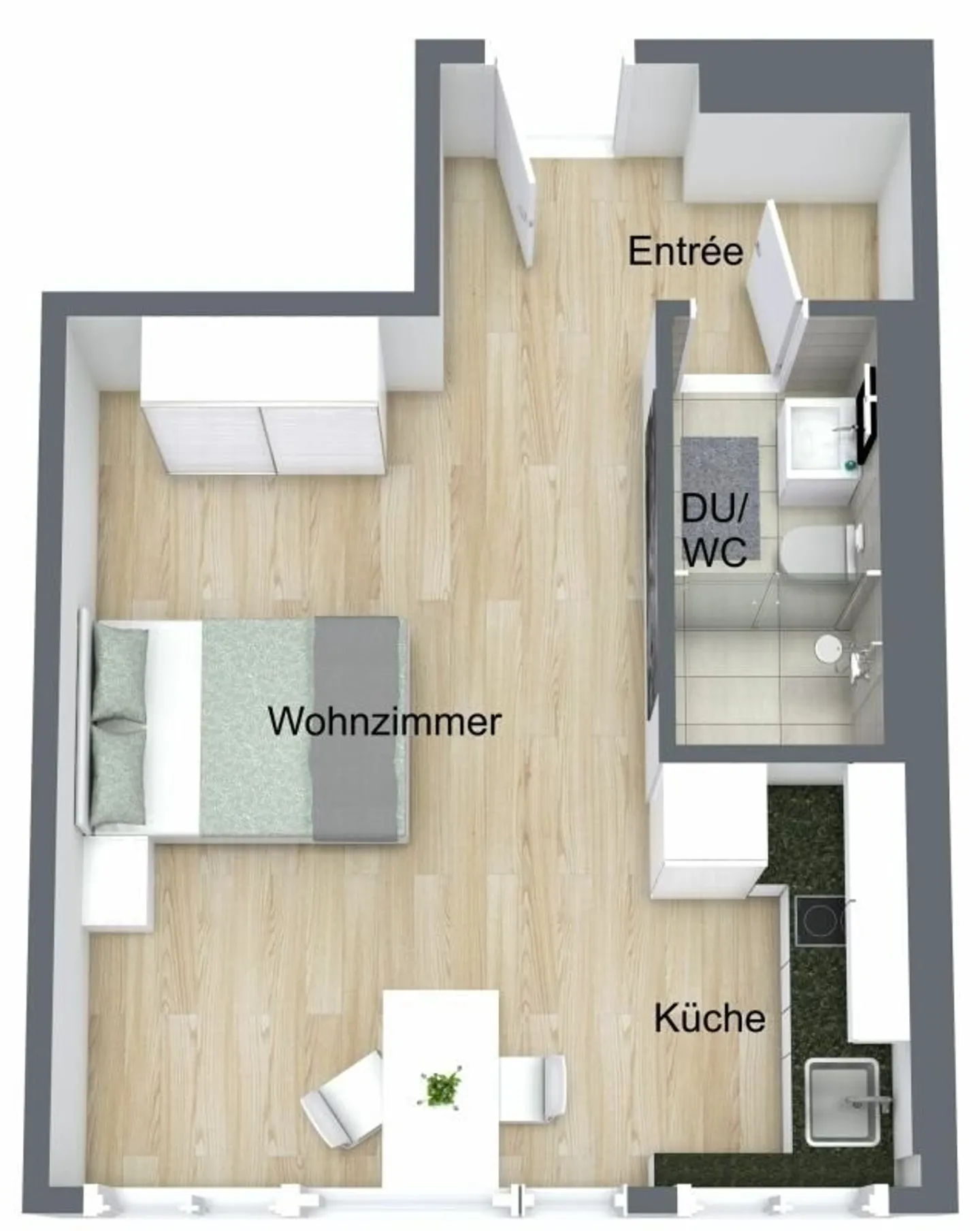 ZENTRAL - MÖBLIERT - SANIERT - Foto 7 von 8