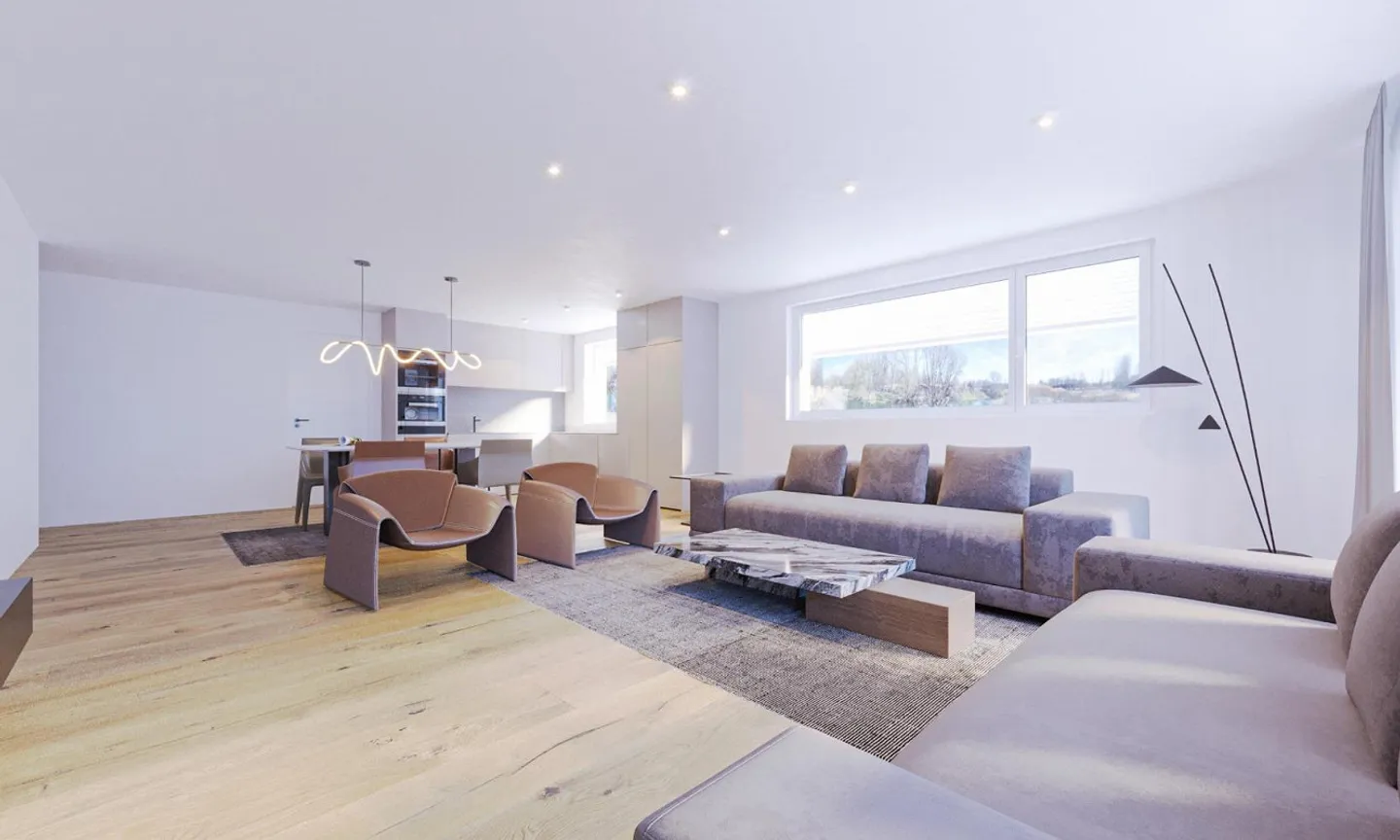 First occupancy/new occupancy: Modern 4.5-room apartment - Photo 4 of 13