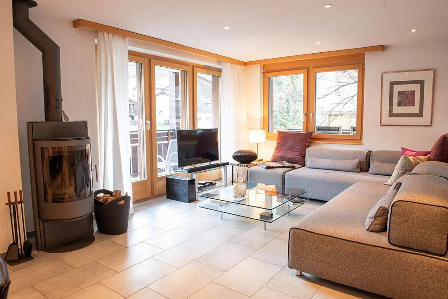 Centrally located, beautiful 4.5-room apartment with unique Matterhorn view - Photo 4 of 15