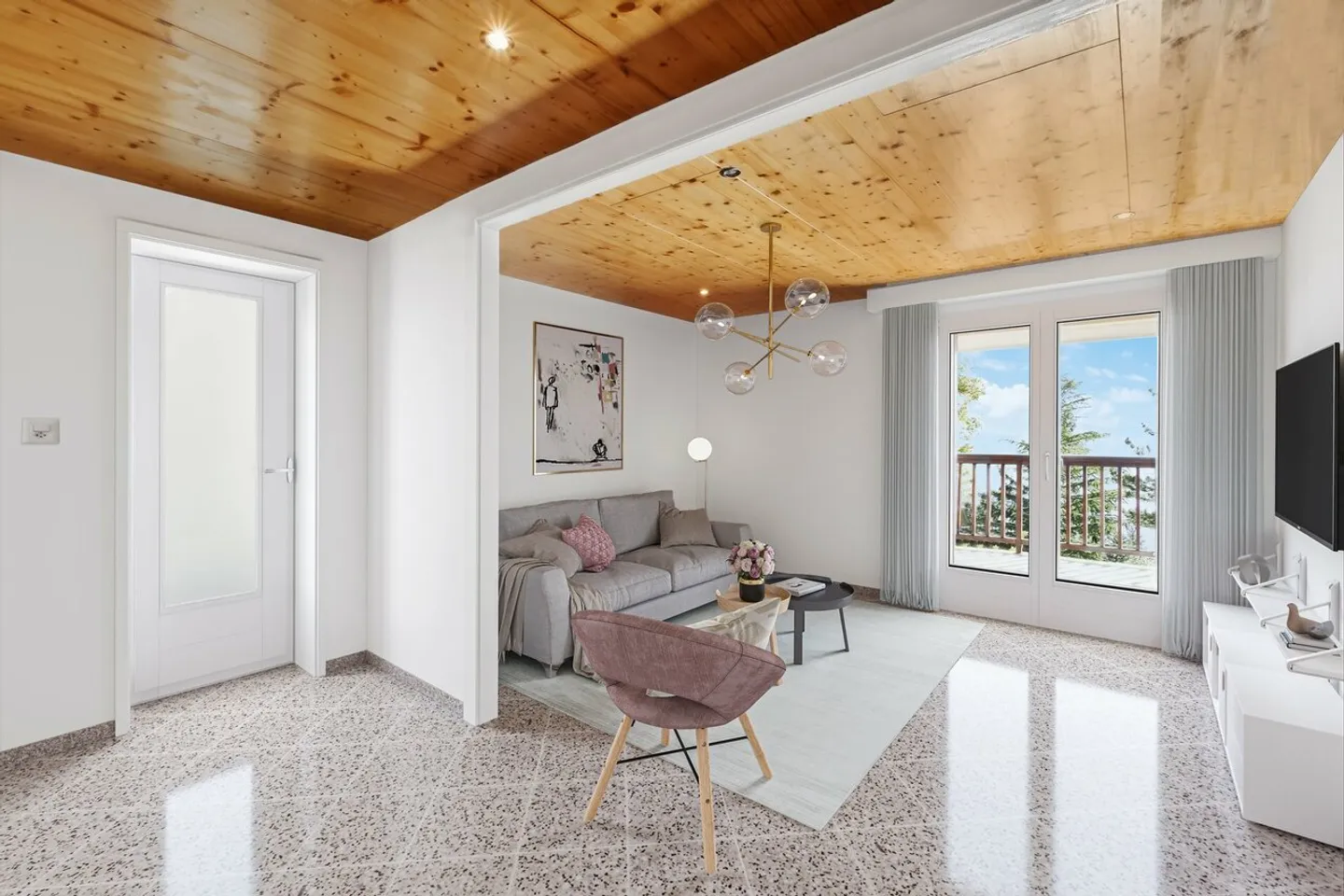 Chalet mit schönem Blick im Zentrum von Bluche - Foto 8 von 11