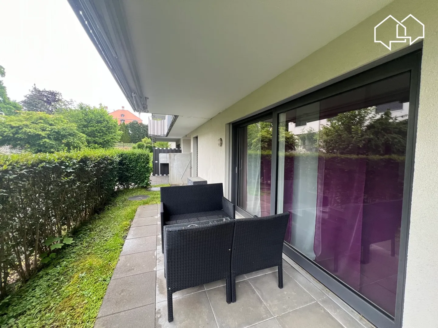 Geräumige 3,5-Zimmer-Wohnung im Erdgeschoss - Foto 8 von 9