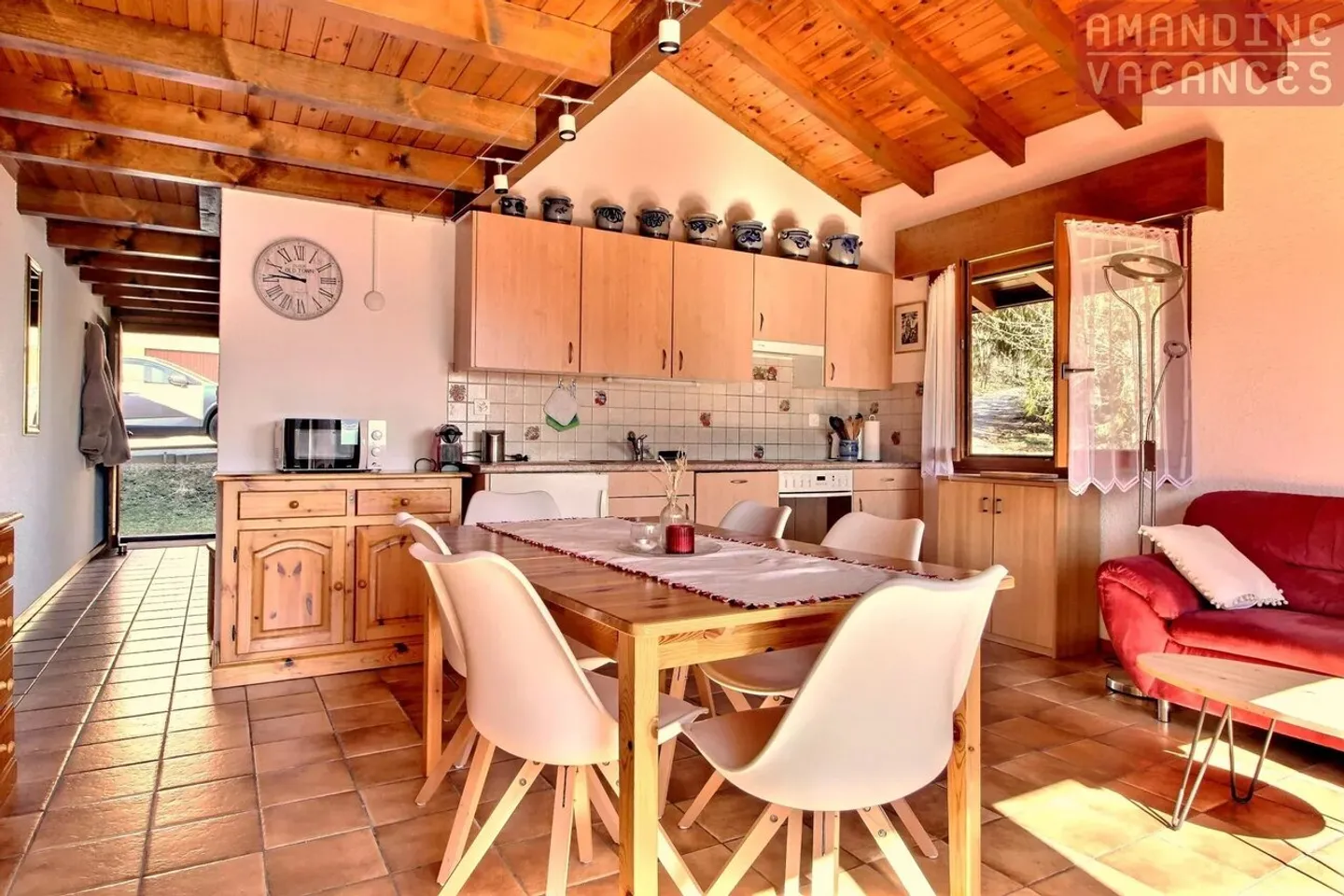 Helle 3,5-Zimmer-Wohnung mit Mezzanin inmitten der Natur - Foto 6 von 11