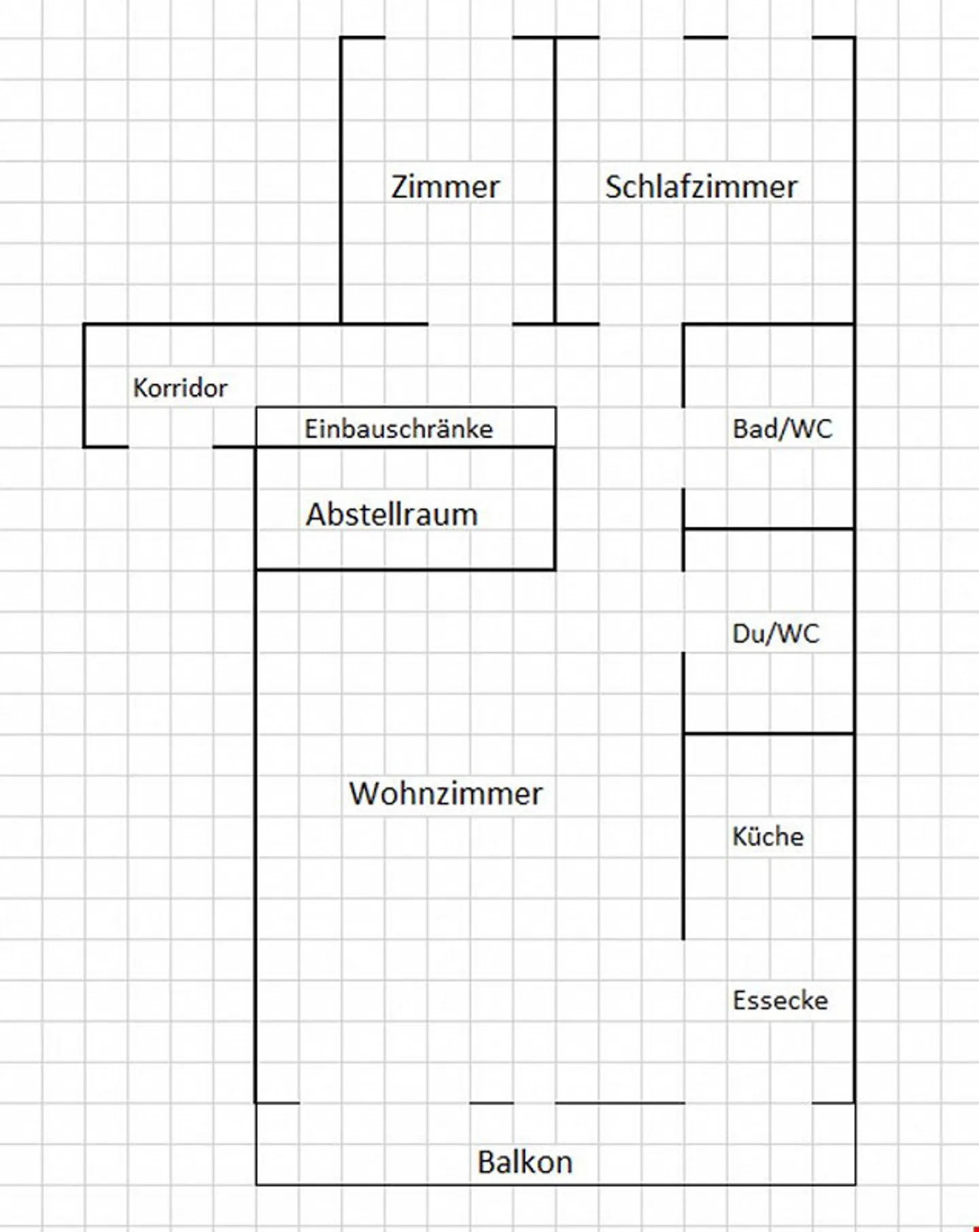 Charmante Wohnung mit Balkon - Foto 12 von 12