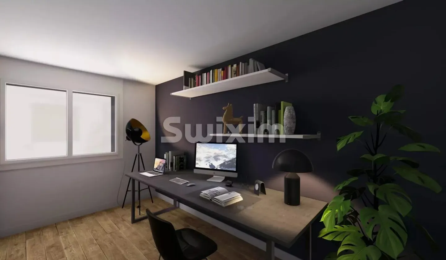 Ultima possibilità! Triplex di 5,5 stanze nelle Alpi friburghesi! - Foto 4 di 8