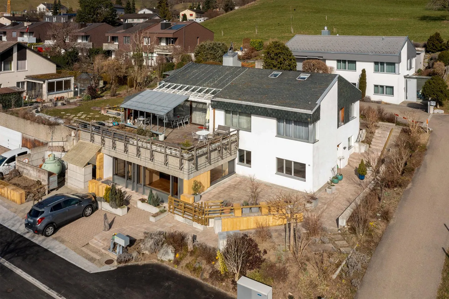 Quota di affitto EFH autonoma in una zona residenziale tranquilla con prova NWW - Foto 27 di 28